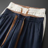 Men's Micro Wide Straight Breathable Sports Pants