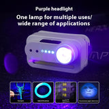 Camera Strong Light Sensor Headlight LED Rechargeable
