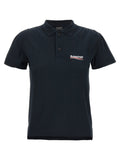 Balenciaga Women Logo Embroidery Polo Shirt