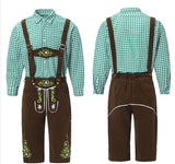 Beer Festival Clothing Shirt Overalls Denim Hat Suit Men