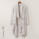 Linen Hanfu Casual-style Trench Coat Tang-style Shirt