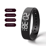 Smart Bracelet And Electronic Watch For Men Suitable For Students And Sports Activities