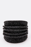 Layer Crystals Stretch Ring