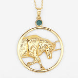 0.23 Carat Genuine Emerald .925 Sterling Silver Pendant
