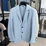 Trendy Breathable Casual Blazer For Spring And Autumn