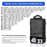 115 In 1 Precision Screwdriver Set,  Super Durable Mini Professional Magnetic Repair Tool Kit, Small Screwdriver For Phone, Computer, Watch, Laptop, Macbook, Eyeglass, Electronic