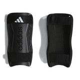 adidas Unisex-Adult Tiro Soft Ground Training Shin Guards Black/White/Iron Metallic X-Small