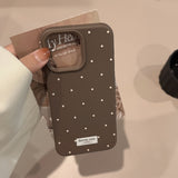Ins-style Korean Polka-dot Phone Case