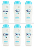 Baby Dove Body Wash Tip To Toe Sensitive Moisture 1.8 Oz Travel Size (Pack Of 6)