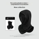 Sunscreen Face Mask With Hood Full-face UV Protection
