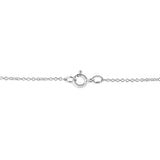 .925 Sterling Silver Diamond Accent Sunburst Milgrain 18" Pendant Necklace (I-J Color, I1-I2 Clarity)