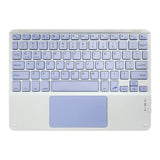 Bluetooth Keyboard With Touch For Mobile Phone Tablet Wireless Rechargeable