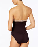 Maidenform Womens Flexees Firm Control High Waist Brief Panty in Black, Small