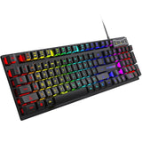 Household Portable 104 Key Back Light Keyboard For Gamers Mouse