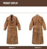 Detachable Corduroy Multi-style Jacket Trench Coat