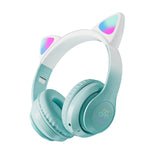 Gradient-colored Foldable Card-insert Wireless Bluetooth Headphones
