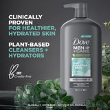 Dove Men+Care Relaxing Hydrating Face and Body Wash, Blue Eucalyptus and Birch, 30 fl oz