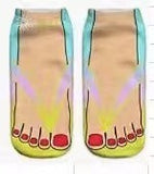 3D-printed Flip-flop Toe Socks