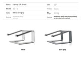 Laptop Aluminum Alloy Base Plate Desktop Riser