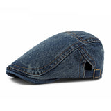 Men's And Women's Universal Solid-color Stitching Design, Washable And Fashionable, Retro Style, Soft Top, Adjustable Beret. Suitable For Daily Casual Commuting And Outings.