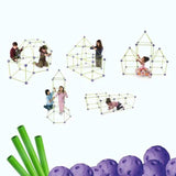 87-Piece: Build Your Own Den