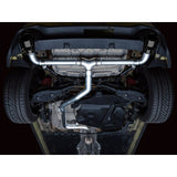 AWE 2022+ VW GTI MK8  Track Edition Exhaust - Diamond Black Tips
