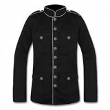 Mens Military Gothic Jacket Coat