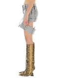 The Attico Women Denim Skirt
