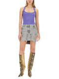 The Attico Women Denim Skirt