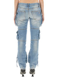 The Attico Women Cargo Jeans