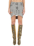 The Attico Women Denim Skirt