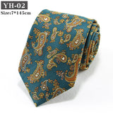 Korean-style Retro Hong Kong style Floral Casual Tie