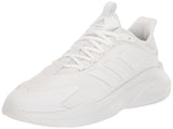 adidas Womens Alphaedge + Sneaker White/White/Grey 10.5