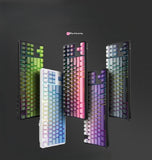 Punk Color Matching Wired Mechanical Keyboard