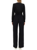 Gucci Women Viscose Jumpsuit With Belt