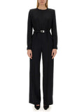 Gucci Women Viscose Jumpsuit With Belt