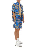 Moschino Men Short All Over Blue Flower