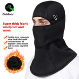 Outdoor Cycling Warm Double Layer Fleece-lined Thick Windproof Ski Motorcycle Helmet Lining Cap