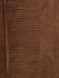 Retro Western Cowboy Deer Skin Fleece Fringe Wide Leg Pants