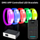 Concert And Music Festival Cheering Props LED Light-up Wristbands