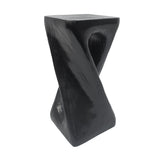 Outdoor Side Table Twist Shape End Table