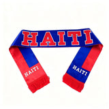 Haiti World Fan Scarf Satin Neck Warmer
