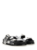 Jil Sander Women Leather Sandal With Buckle