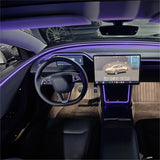 TESERY 8.9'' Dashboard Display with Ambient Lighting for Model 3 Highland / Model Y Juniper