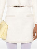 Self-Portrait Women Miniskirt With Decoration
