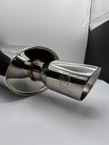 SPDZ1 World Spec 2.5 Inch Muffler Oval 2.5" Inlet 3.5" Outlet