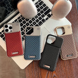 Diamond-Pattern Creative Frameless Magnetic Aromatherapy Phone Case