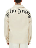Palm Angels Men Overshirt Check