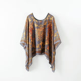 Pullover Shawl Outerwear Cover-up Multifunctional Scarf