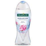 Palmolive Micellar Care Rose Extract Bath & Shower Gel - Gentle & Hydrating Skin Cleanser - 16.91 fl oz - Natural Ingredients, Dermatologically Tested